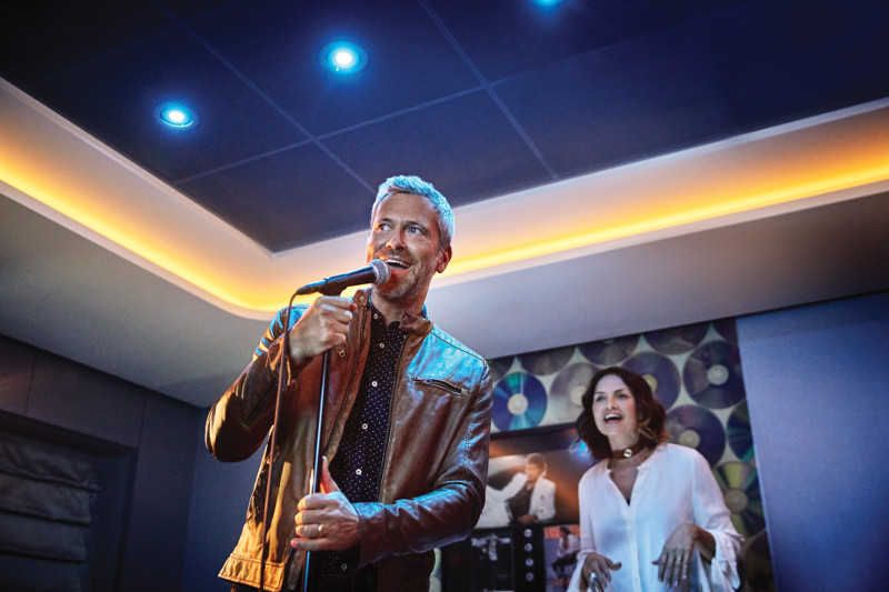 Karaoke on Majestic Princess